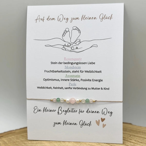 GLÜCKSBRINGER KINDERWUNSCH Fruchtbarkeit • Glücksarmband • Fertility • mommy to be
