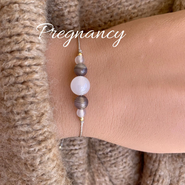 Schutzstein für Schwangerschaft Geburt • Babyparty Geschenk