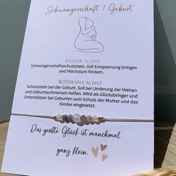 Schutzarmband für Schwangerschaft und Geburt