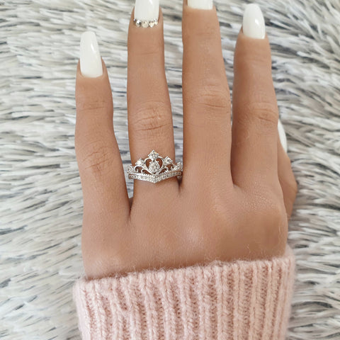 Princesse - Bague en argent sterling 925