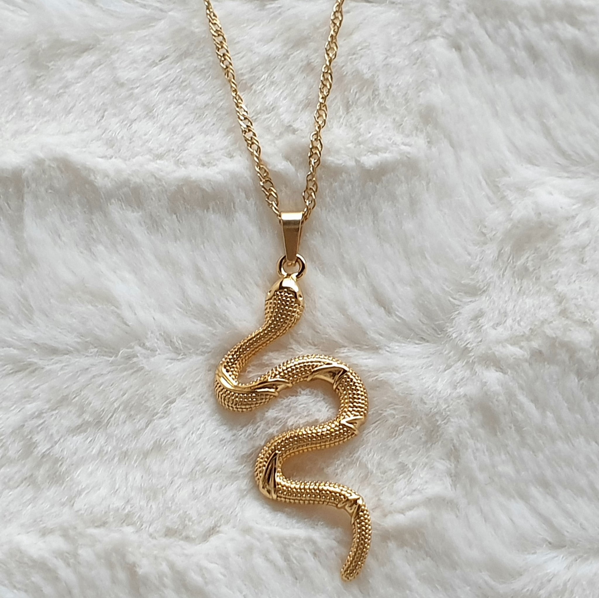 Schlangen Kette aus Edelstahl