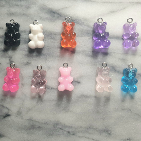 Edelstahl Kette mit Gummibärchen Anhänger