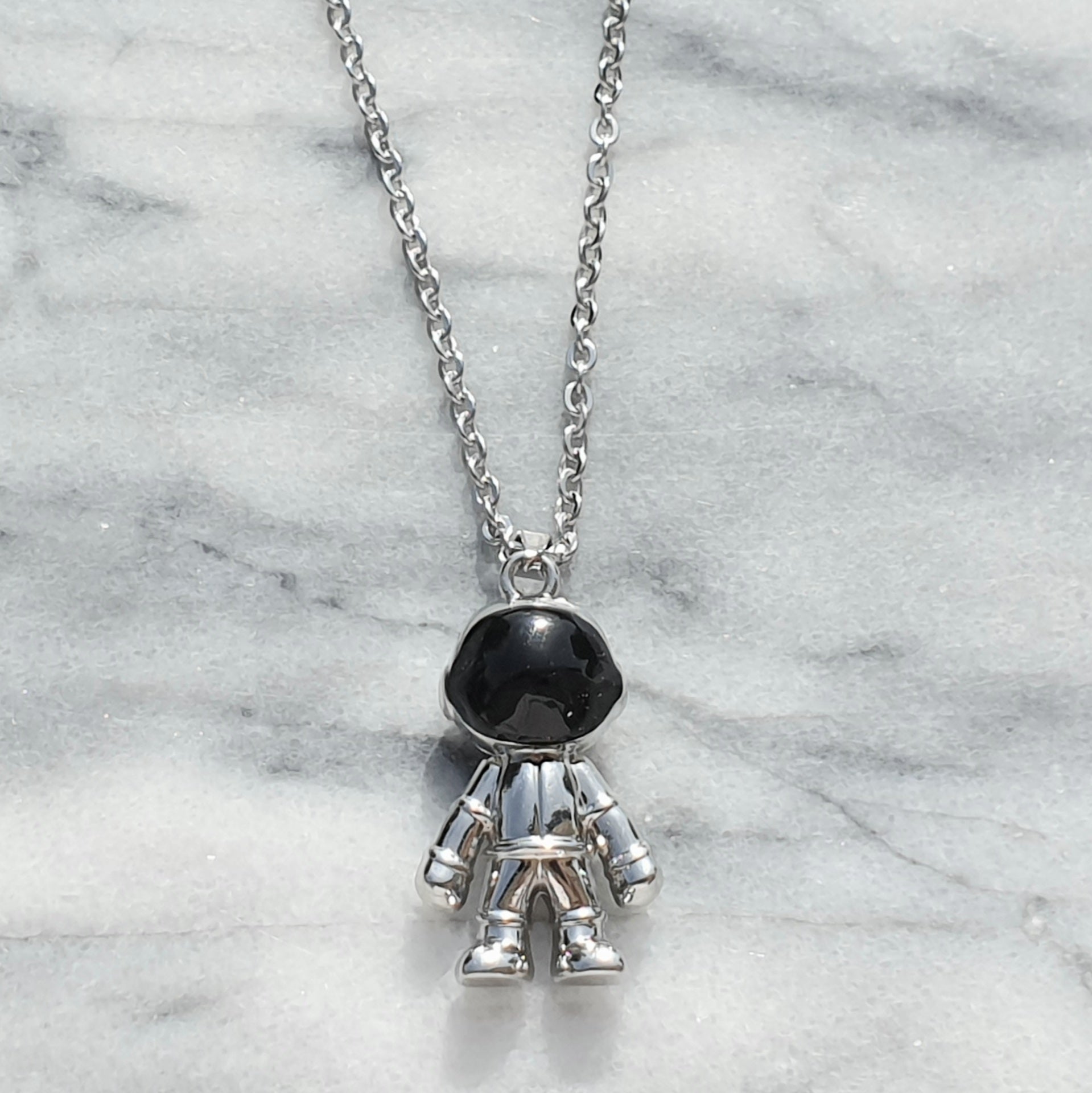 Astronaut Kette aus EDELSTAHL