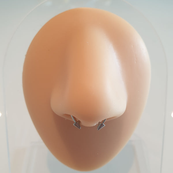 FAKE SEPTUM Nasenpiercing aus Edelstahl - magnetisch