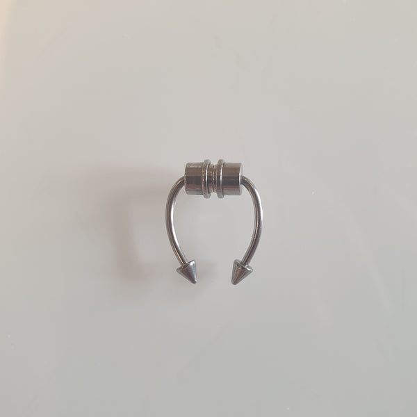 FAKE SEPTUM Nasenpiercing aus Edelstahl - magnetisch