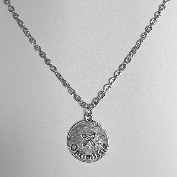 Sternzeichen Symbole Kette aus Edelstahl - Antikoptik