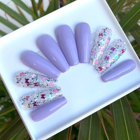RTS - Papillon Lilas dans Ballerine UltraLong (M)